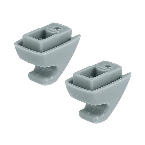 X AUTOHAUX 2 Pcs Gray Sun Visor Retainer Support Clip 15882854 for Chevy Silverado 1500 Tahoe for GMC Sierra 1500 for Yukon 2007-2013