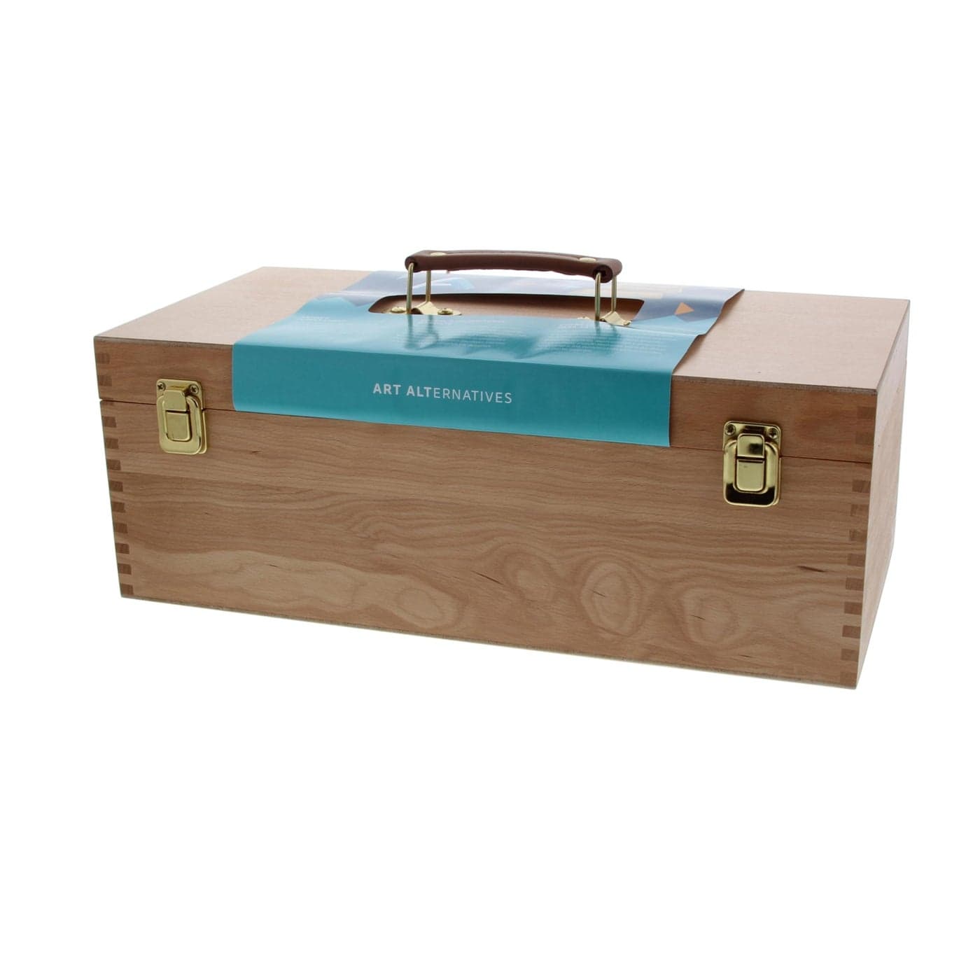 Art Alternatives Artists Supply Chest Brown