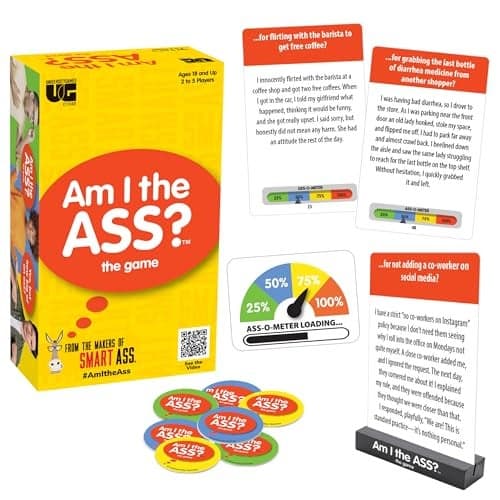 Am I The A Adult Party Game That Ignites Debates Laughter Perfect for Game Nights Parties Gifts 250 New Scenarios Polled by 500 Real People