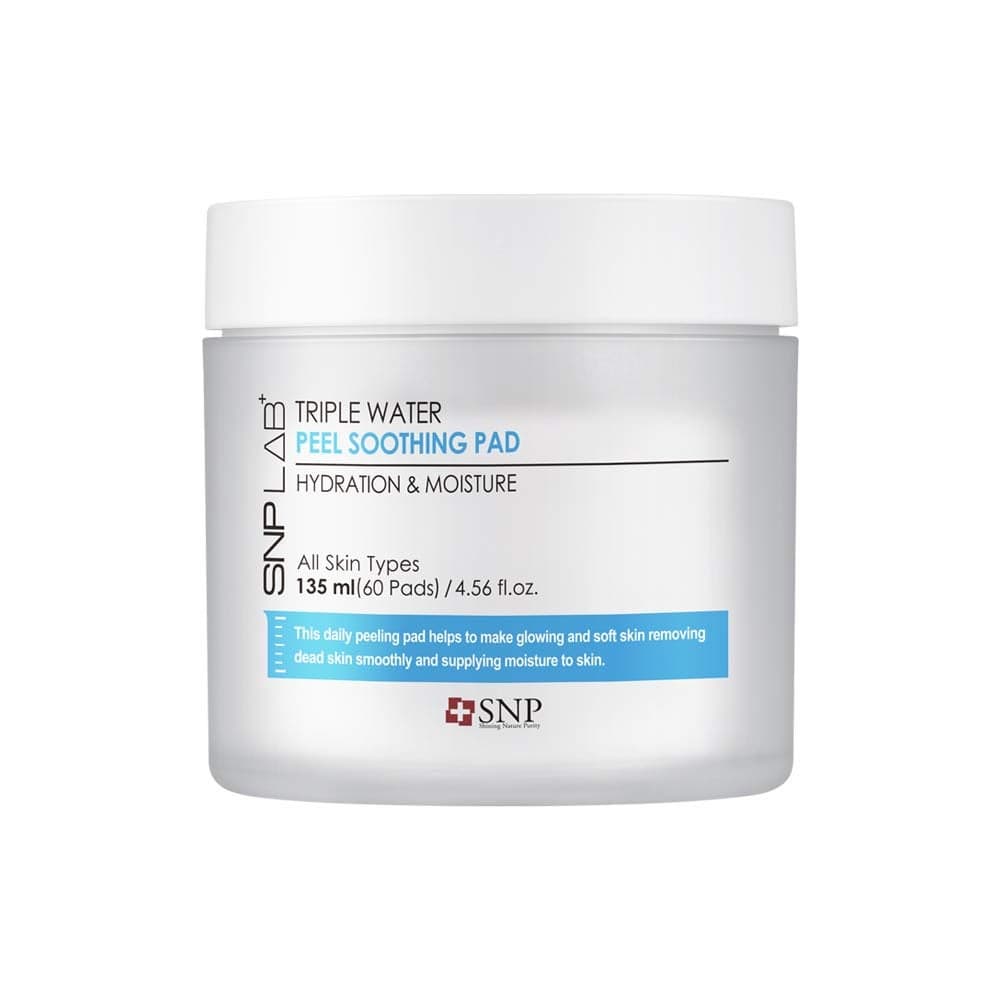 SNP Lab+ Triple Water Peel Soothing Pad - 55 ml