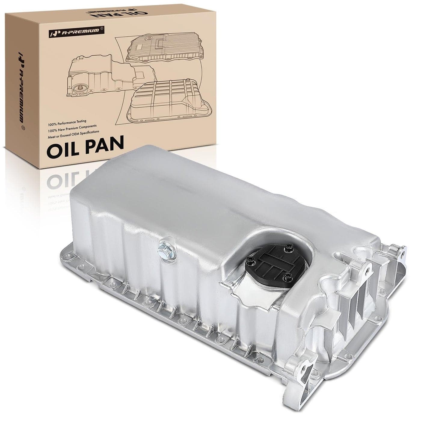 APremium Engine Oil Pan Compatible with Volkswagen Jetta 19992005 Beetle 19982006 Golf 19992006 Seat Cordoba 19992002 Ibiza