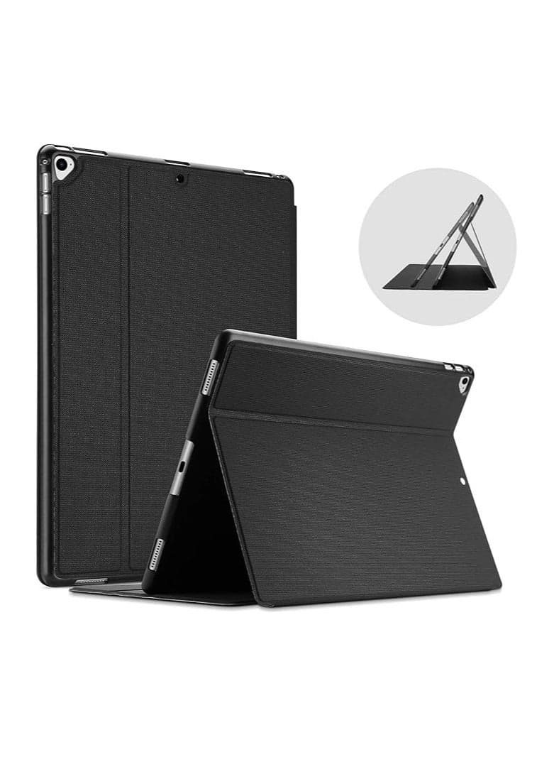 Ipad Pro 12.9 2017/2015 Case (Old Model, 2Nd & 1St Gen), Slim Stand Protective Folio Case Smart Cover For Ipad Pro 12.9 Inch 2Nd Gen 2017 / Ipad Pro 12.9 Inch 1St Gen 2015 -Black