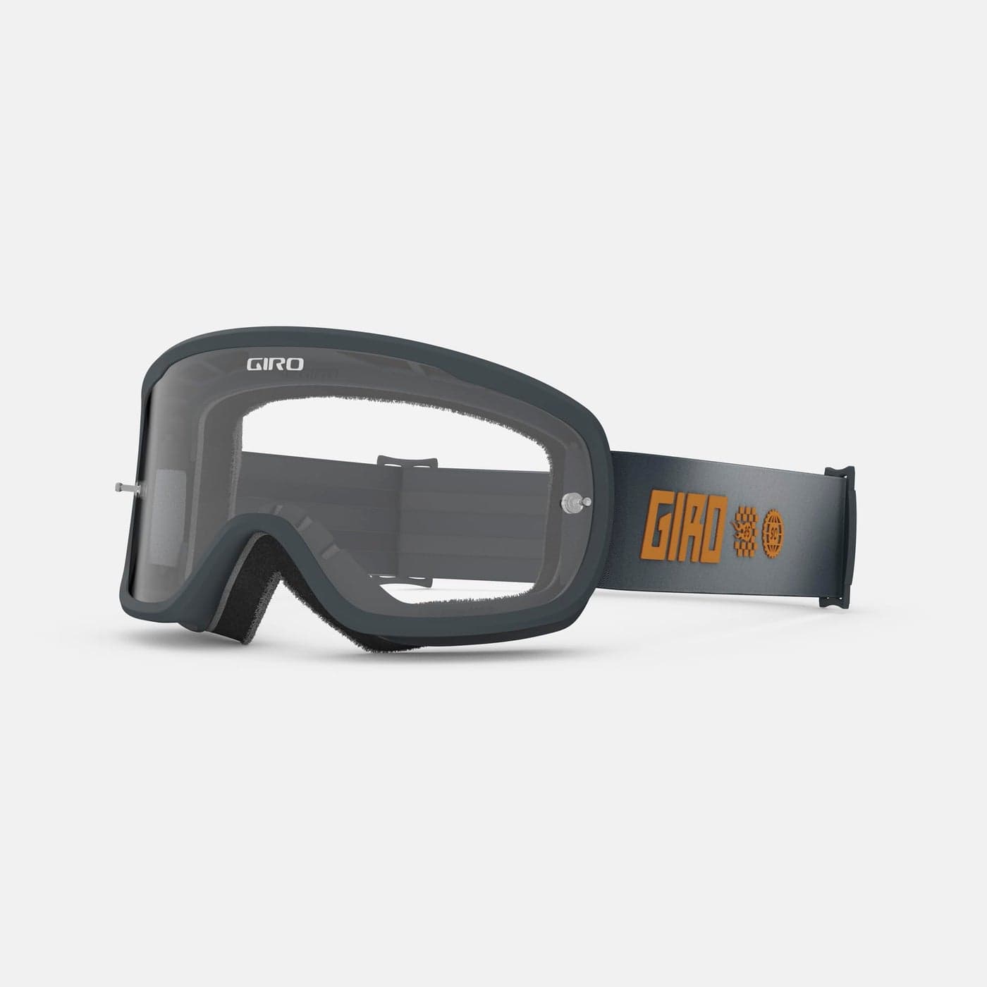 Giro Tempo MTB Goggle for Dirt Biking Dark SharkDune Clear Lens