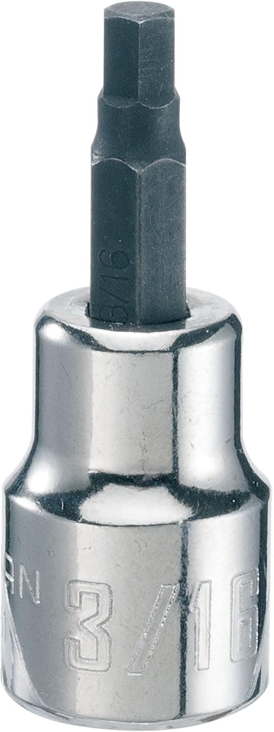 CRAFTSMAN 38in Drive 316in Hex Bit Socket CMMT46661