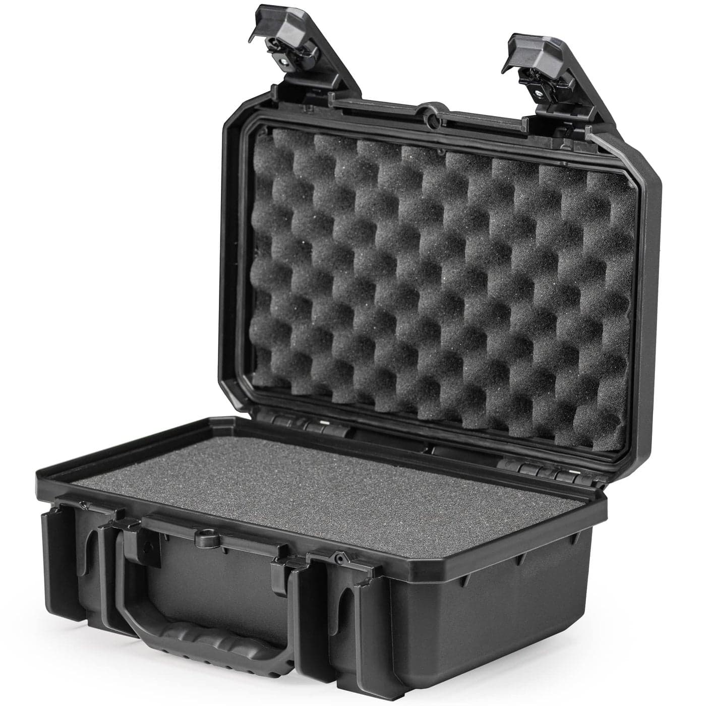 Seahorse 230 Heavy Duty Protective Dry Box Case with Foam - TSA Approved/Mil Spec / IP67 Waterproof/USA Made for Ammo First Aid Kits Microphones Motorcycles Bikes (with Foam)