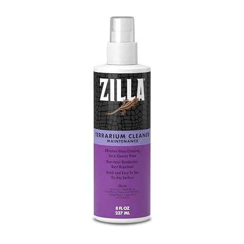 Zilla Terrarium Cleaner, For Glass, Acrylic, Hard Surfaces and More, Anti-Static Dust Control
