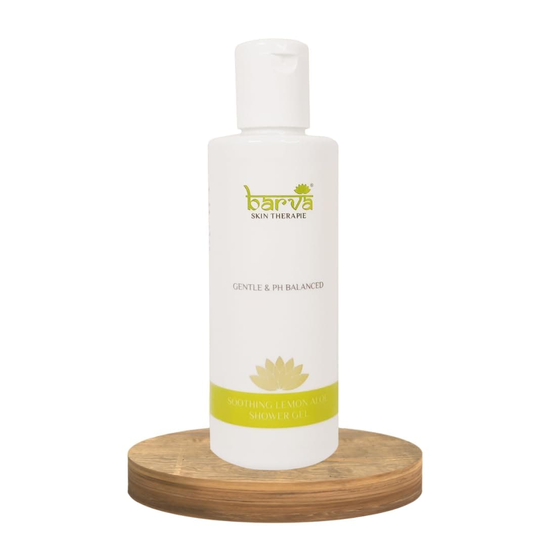 Barva Calming Soothing Lemon Aloe Shower Gel Relieving Stress For All Skin Types 200 ml