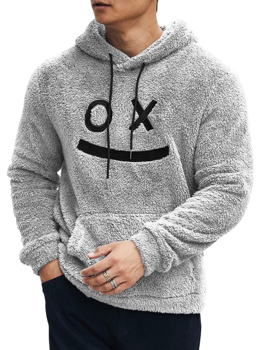 JVX Men Sweatshirts || Sweatshirts for Men || Wool Sweater || Unisex Hoodie ||Hoodie (SWEATSHIRT-07) (in, Alpha, S, Grey)