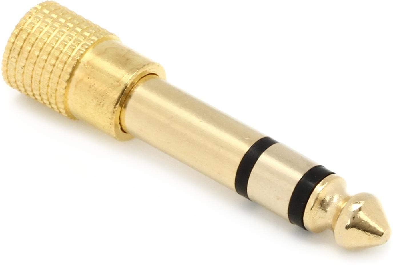 Hosa GHP-105 Headphone Adaptor, 3.5 mm TRS to 1/4 Inch TRS