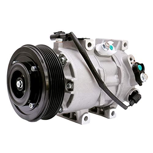 FKG AC Compressor and A/C Clutch 977011R100 fit for 2012-2017 Kia Rio 1.6L, 2012-2017 Hyundai Accent 1.6L (with Automatic Temperature Control)