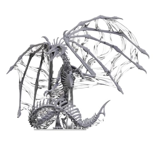 WizKids DD Nolzurs Marvelous Miniatures Black Dracolich Boxed Miniature