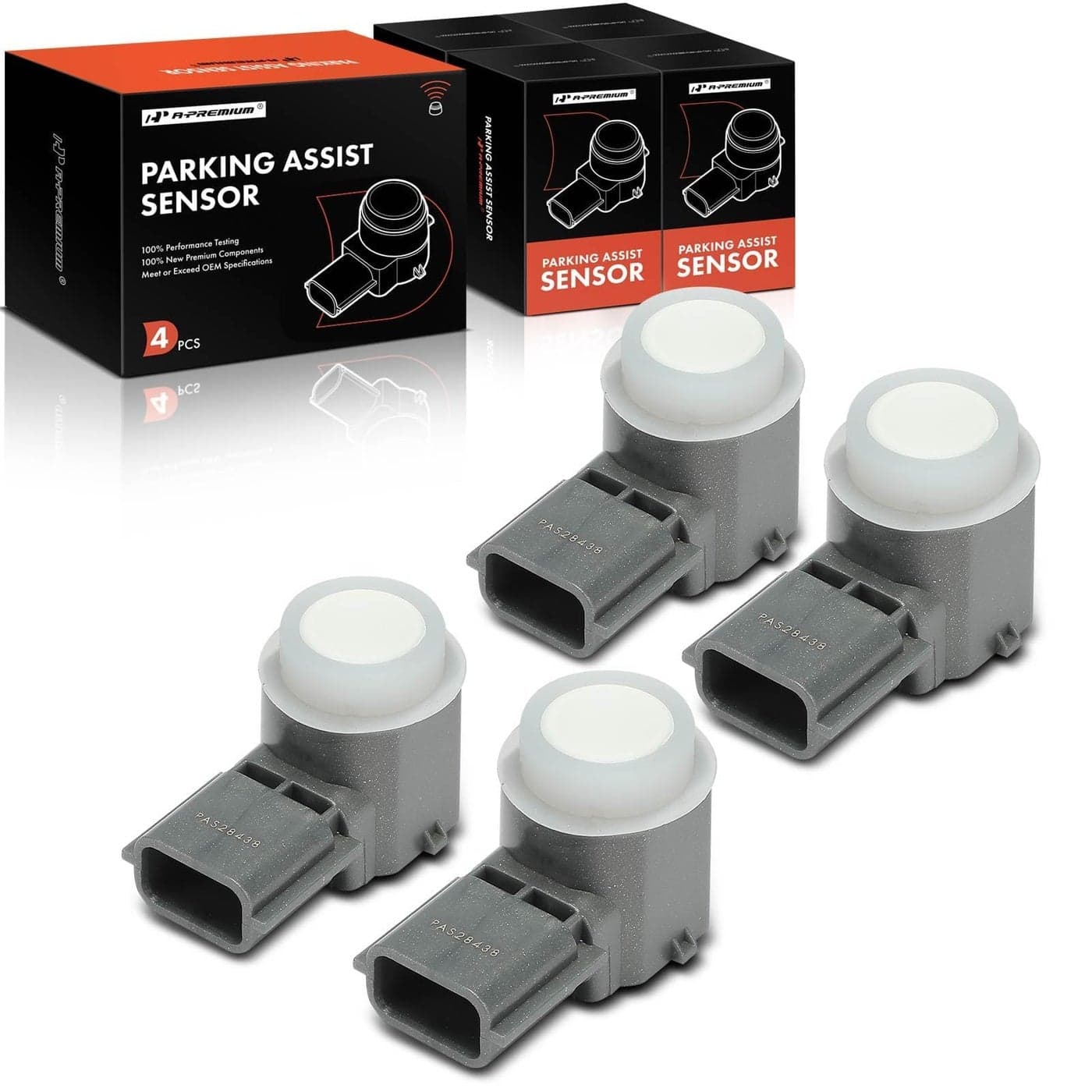APremium 4PC Reverse Backup Parking Assist Sensor Compatible with Select Infiniti Nissan Models Altima 20132018 Maxima 20162023 QX60 2017 QX80 20152017 Q70 2015 Q70L 2015