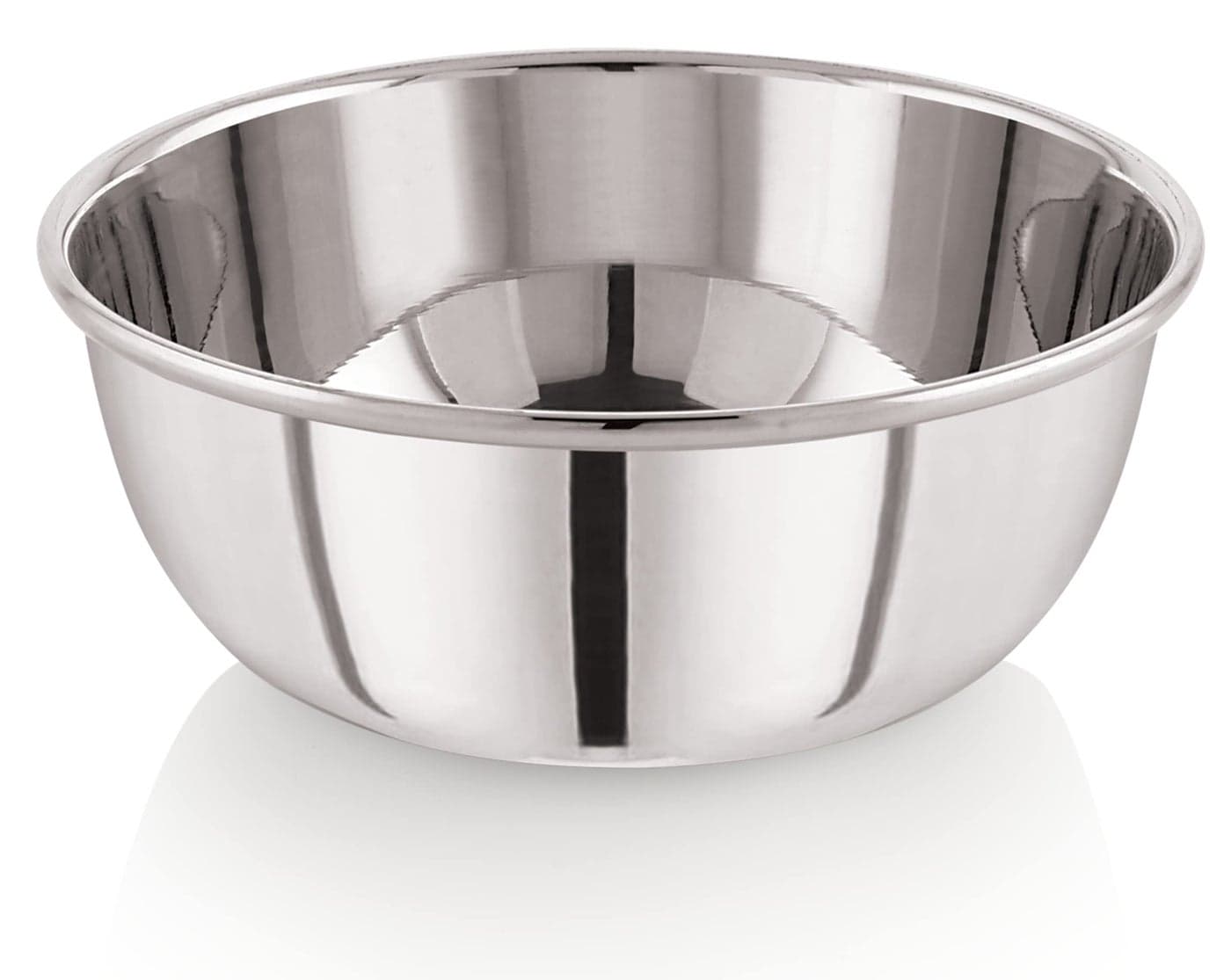 Neelam Stainless Steel 4.5, 24 Gauge Prem 200 ml Vati, Dinner Bowl Katori Serving Vati, Durable, Elegant, Perfect for Serving Snacks, Desserts, and Condiments, Silver