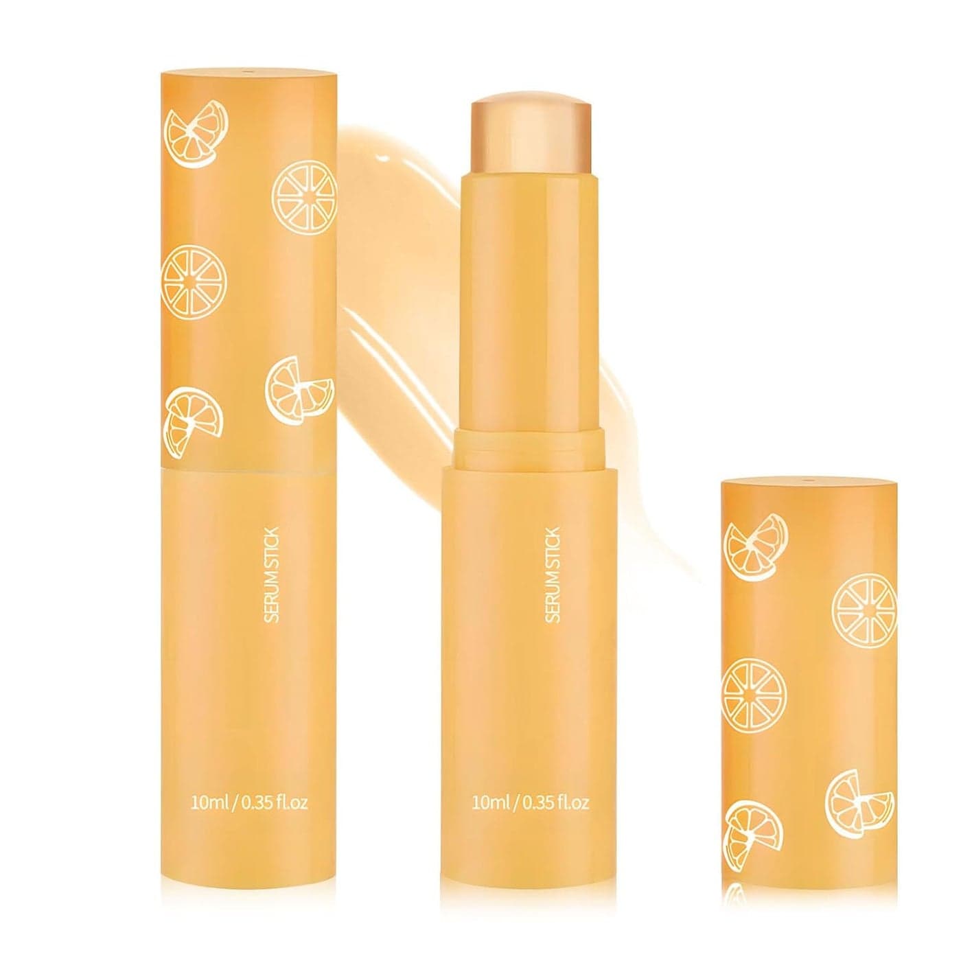 2PCS Serum Stick Eye Stick Vitamin C Hydrating Balm For Face And Body Multi Balm Stick Smooth Fine Lines