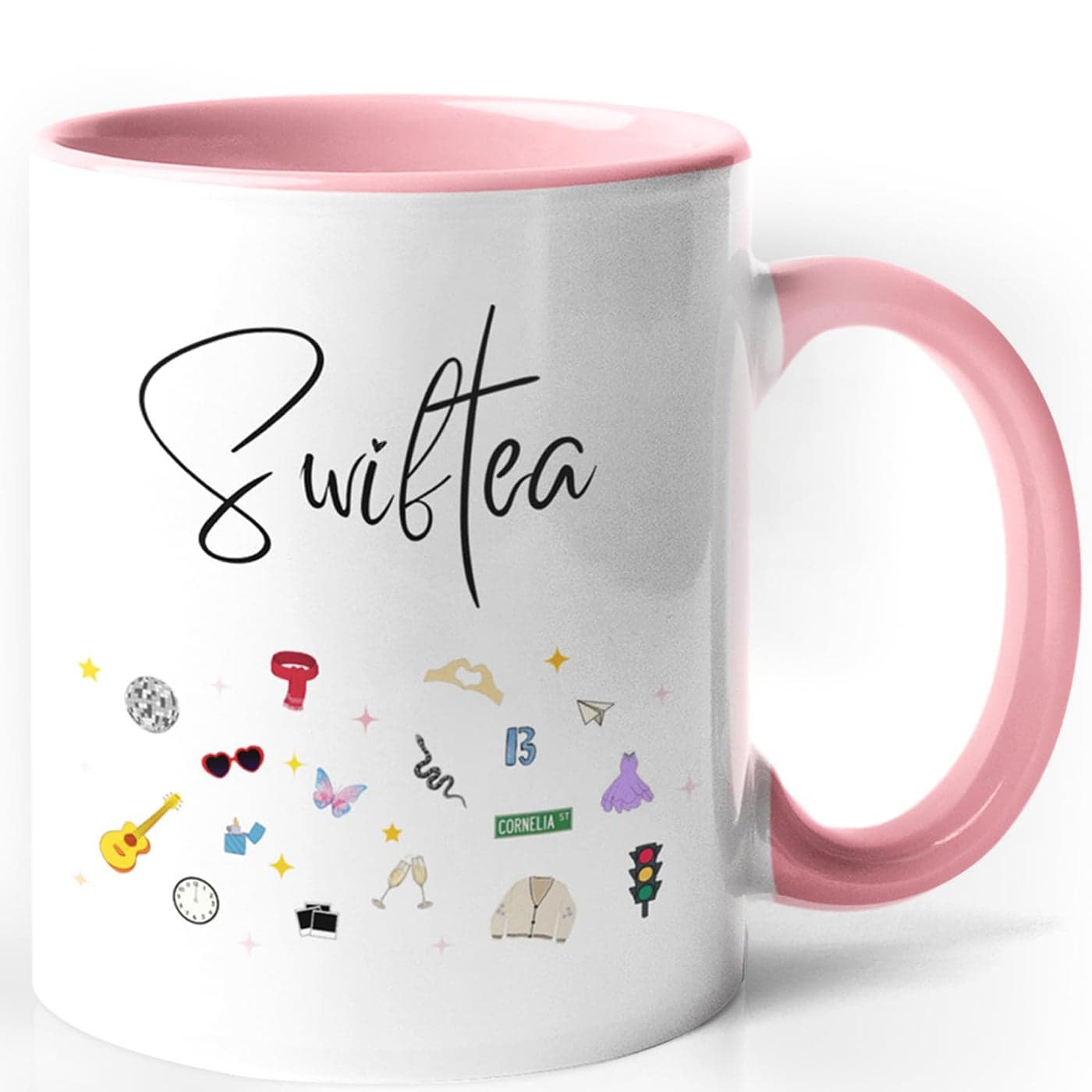 Bzelkry Coffee Mug Singer Inspired Coffee Cup 11 Ounce Gift for Women Singer Albums Inspired Cute Icons Girl Fans Merch Merchandise Novelty Coffee Mug