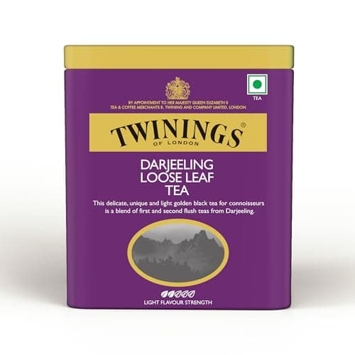 Twinings Darjeeling Loose Leaf Tea, 50 g, Loose Tea, Light Strength, Delicate and Subtle
