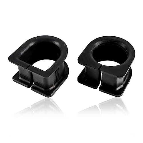 KPALAG New Black Steering Rack and Pinion Mount Bushing Kit Compatible with Suzuki XL-7 2.7L 2004 2005 2006, Suzuki Grand Vitara 2.5L 2004 2005,Replace #: 48525-54J00 48526-54J00