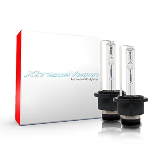 XtremeVision HID Xenon Replacement Bulbs - D4S / D4R / D4C - 5000K Bright White (1 Pair)