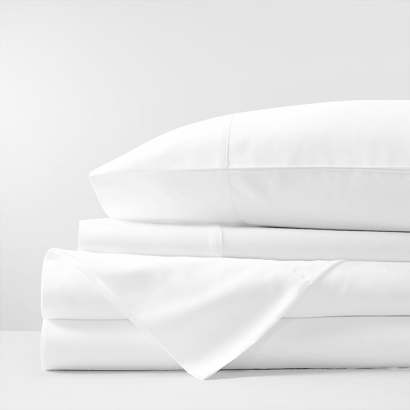 Kotton Culture 4 Pc King Sheet Set 1000 Thread Count 100 Egyptian Cotton Premium Hotel Luxury Bedding Sateen Weave Soft Cooling Durable Bedsheet 16 Deep Pocket Sheets White