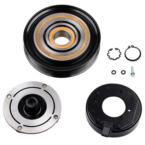 SCITOO AC Compressor Clutch Fit for Honda Accord 3.0L 2003 2004 2005 2006 2007, for Honda Odyssey 3.5L 2005 2006 2007, for Acura MDX 3.5L 2003 2004 2005 2006, for Acura TL 3.2L 2004-2008