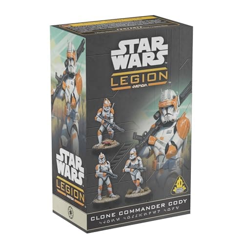 Atomic Mass Games Star Wars Legion Clone Commander Cody Expansion Tabletop Miniatures Game Strategy Game for Kids and Adults Ages 14 2 Players 90 Min Playtime Made