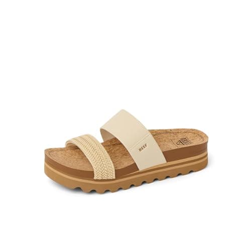 Reef Cushion Vista Hi Women's Comfort Platform Sandals Vintage - 10 Medium