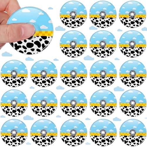 Sotiff 24 Pcs Cartoon Story Fidget Spinners Bulk Mini Fidget Toys Cartoon Story Birthday Party Favors Goodie Bags Stuffers Party Games Rewards Carnival Prizes