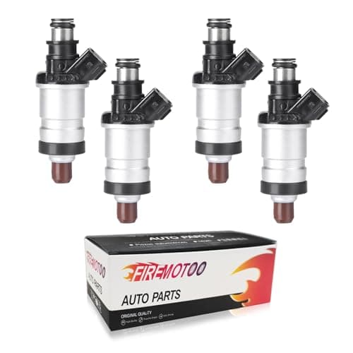 FIREMOTOO 4PCS Fuel Injector 06164P2J000 06164P2J000 1 Hole Replace for Honda Accord 23L 9802 Civic 16L 9600 CRV 20L 9798 Odyssey 1998 for Acura Integra 18L 9601 RL 9699 TL 9698 CL 1999