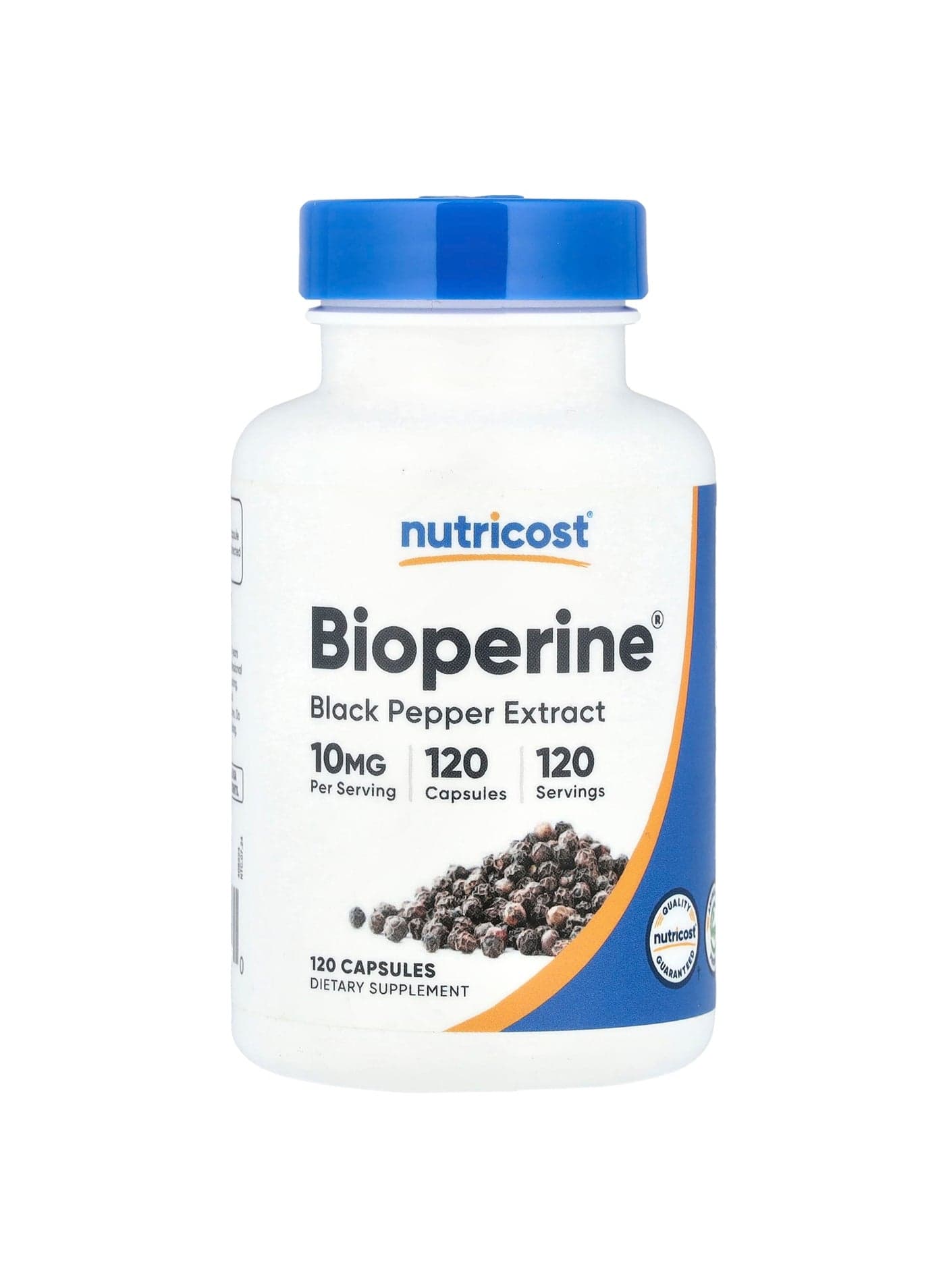 Bioperine®, 10 mg, 120 Capsules