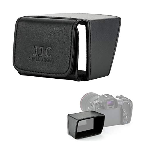 JJC Camera 3" LCD Screen Hood for Sony ZV-E10 II ZV-1F ZV-1 II ZV-E1 A7IV A7CR A7C II A7S III Canon PowerShot V1 EOS M50 Mark II R3 R5 R6 Mark II R10 R50 R50V R100 90D 80D Fuji X-M5 X-S20 X-T50 X-T5
