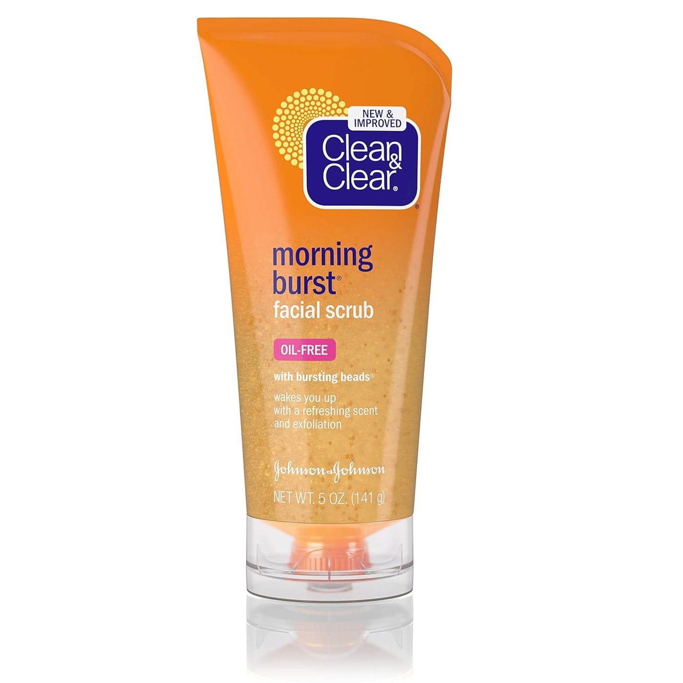 Clean Clear Morning Burst Shine Control Facial Scrub With Bursting Beads 5 Oz 141 G