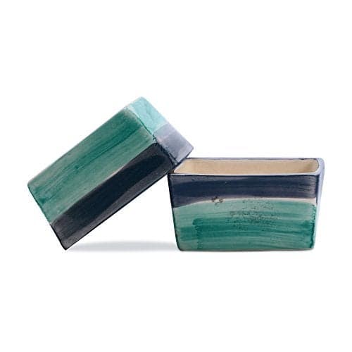 Caffeine Ceramic Stonewear Handmade Dual-Glazed Dip & Sauce (Set of 2, 40ml)