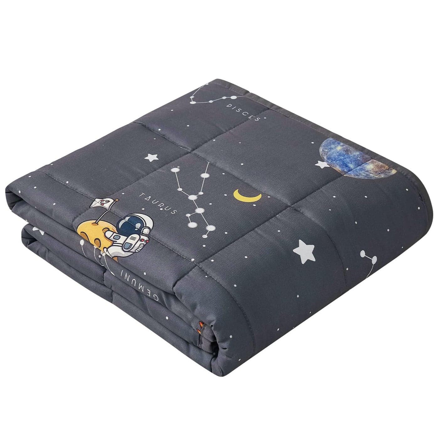 anfie Weighted Blanket Kids 36x48 5lbs Weighted Blanket Cooling Blanket for SleepingThrow Size Breathable Blanket with Premium Glass BeadSpace Grey