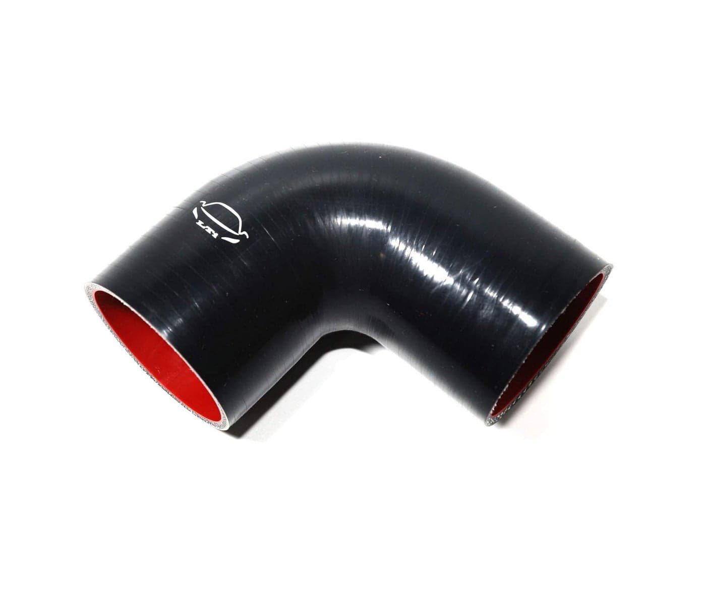 TenkeAuto 4-Ply Reinforced ID 90 Degree 3" Elbow Silicone Hose Coupler for Turbo/Intercooler/Piping (3'' BLACK)