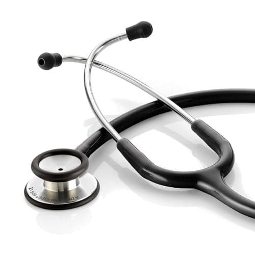 Adscope 603 Clinician Stethoscope, Black Tube, 22 inch 603BK, 1 Ct