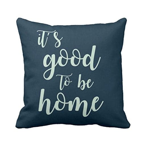 YaYa Cafe™ 12 x 12 inches Its Good to be Home Printed Cushion Covers Sofa