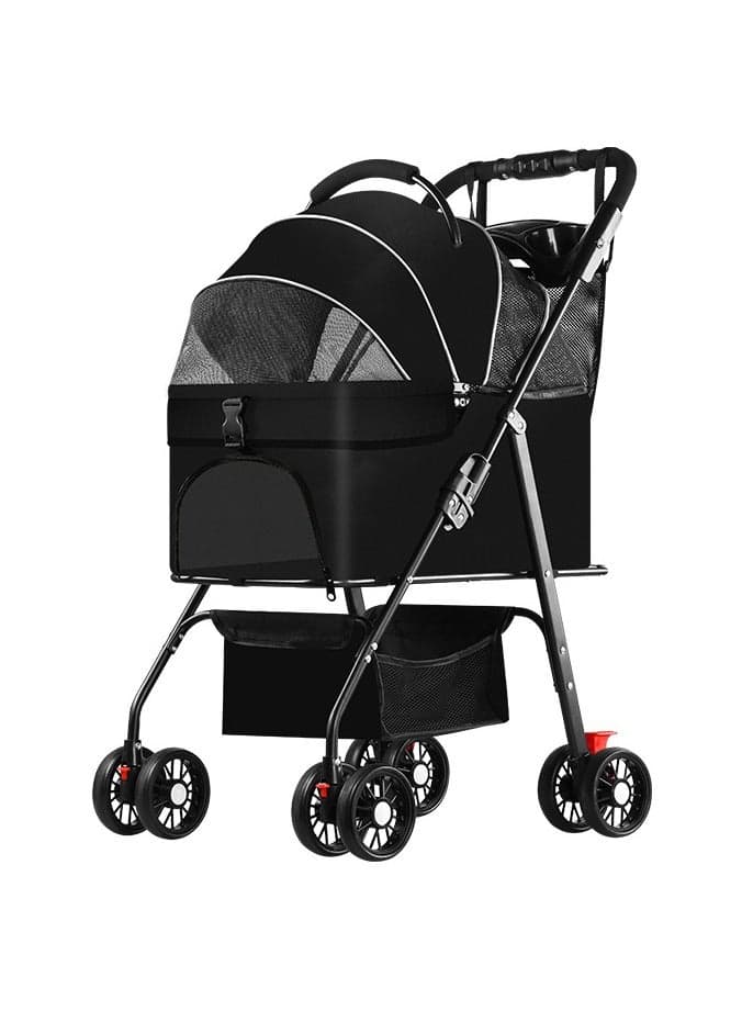 Pet Stroller for Cats/Dogs,Separable Dog Strollers for Small Medium Dogs Within 20kg,Pet Gear No-Zip Dog Prams Pushchairs