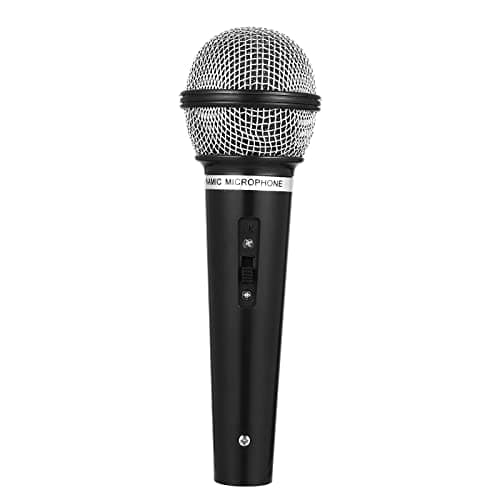 NUOBESTY Kids Pretend Microphone Toy - Plastic Fake Microphone Prop for Birthday Party Favors or Costume Play