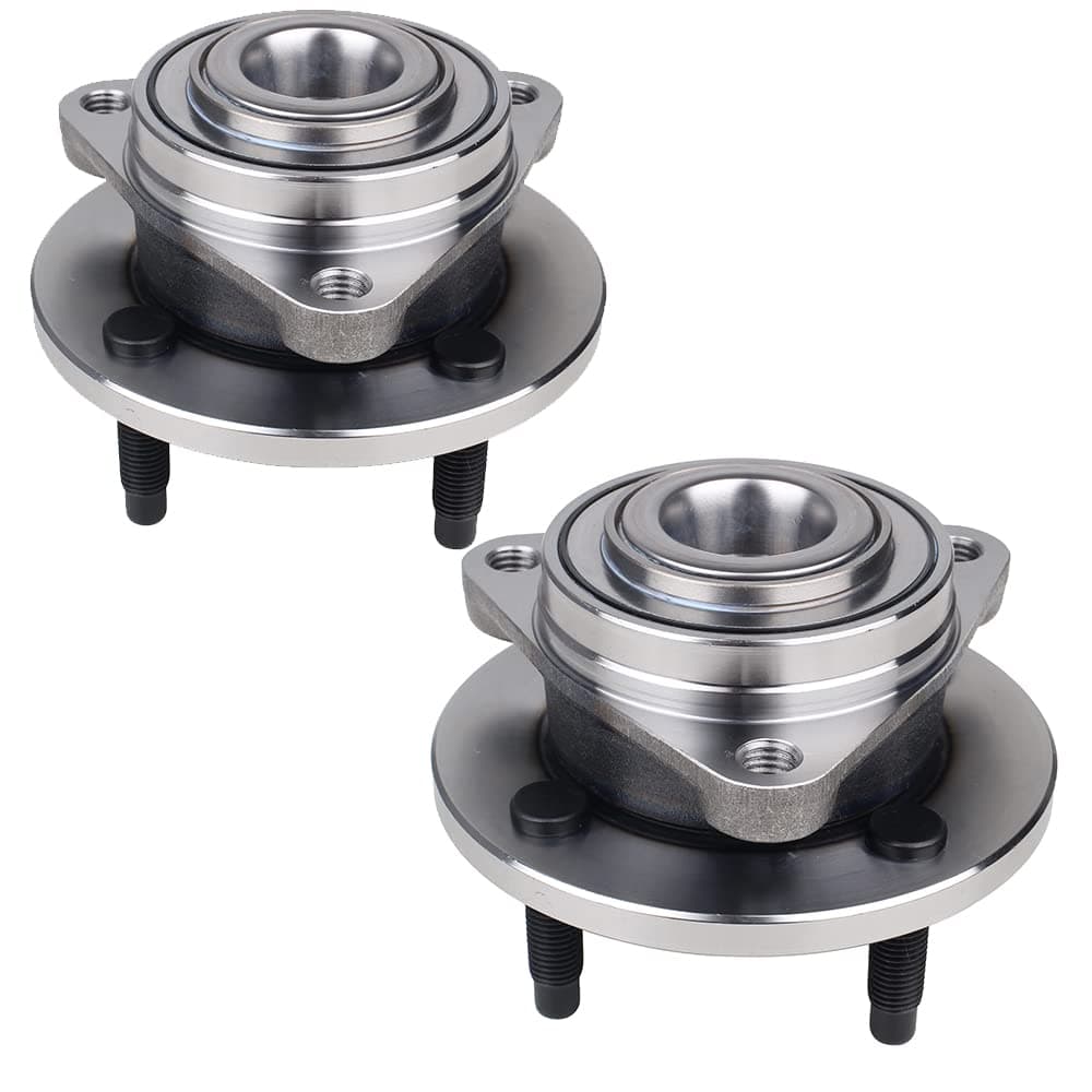 Autoround 4Lug NonABS Front Wheel Bearing and Hub Assembly 513205 fit for Chevy Cobalt 20052010 Saturn Ion 20032007 Pontiac G5 20072010 Pursuit 20052006 Both Driver Passenger Side 2Pack