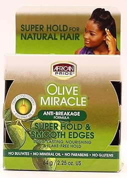 African Pride Olive Miracle Silky Smooth Edges 64 g225 oz