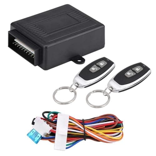 Keyless Entry Car Kit,Universal Car Auto Remote Central Kit,Car Door Lock Keyless Entry System with 2 Remote Control,LB-402/L248 Central Locking Remote Control Kit Auto Keyless Entry Car Central Lock