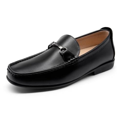 Bruno Marc Men's Dress Loafers Slip On Casual Driving Loafer,Size 9,Black,Henry-1