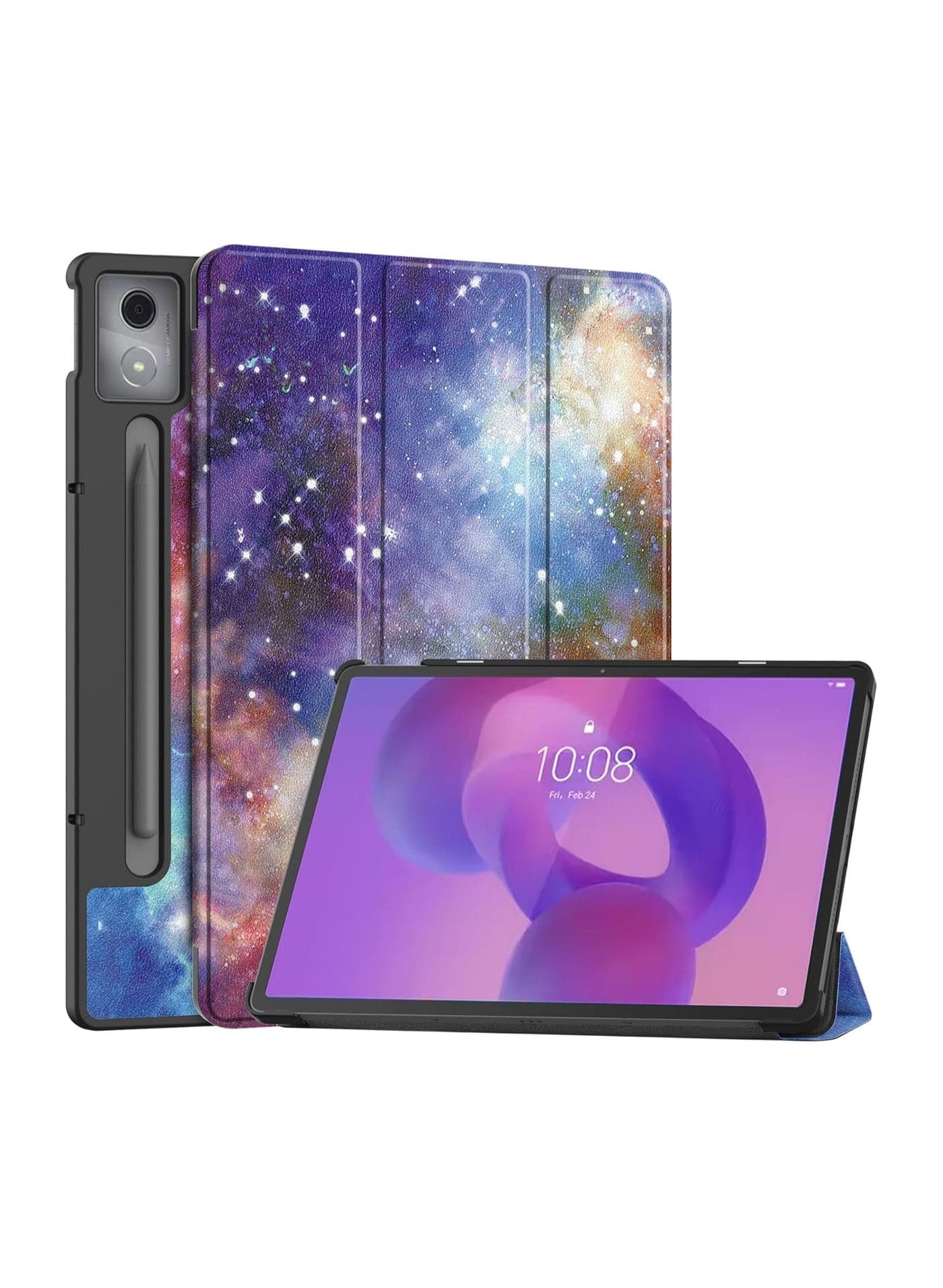 Lenovo Idea Tab Pro 12.7-inch 2025 Cute pattern hard computer rear tablet case with automatic sleep wake function for Idea Tab Pro 12.7-inch