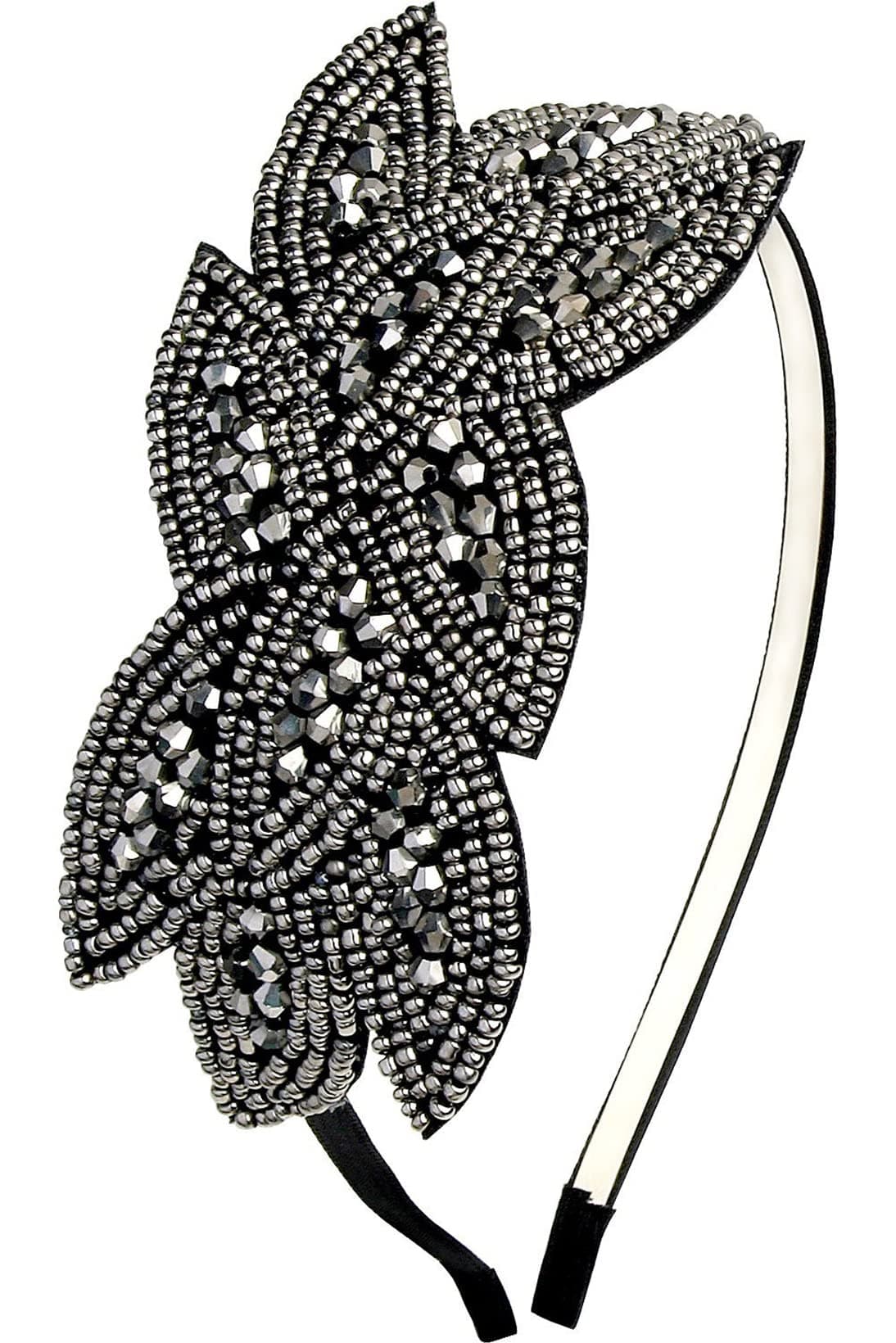 BABEYOND Flapper Headband 1920s Headpiece Art Deco Headpiece Rhinestone Hair Accessories Headband for Women Party
