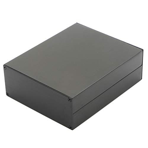 JIUWU 125x51x150 mm Aluminum Box DIY Project Enclosure Surface Drawing Process Split Case for PCB Audio Amplifier Power Supply