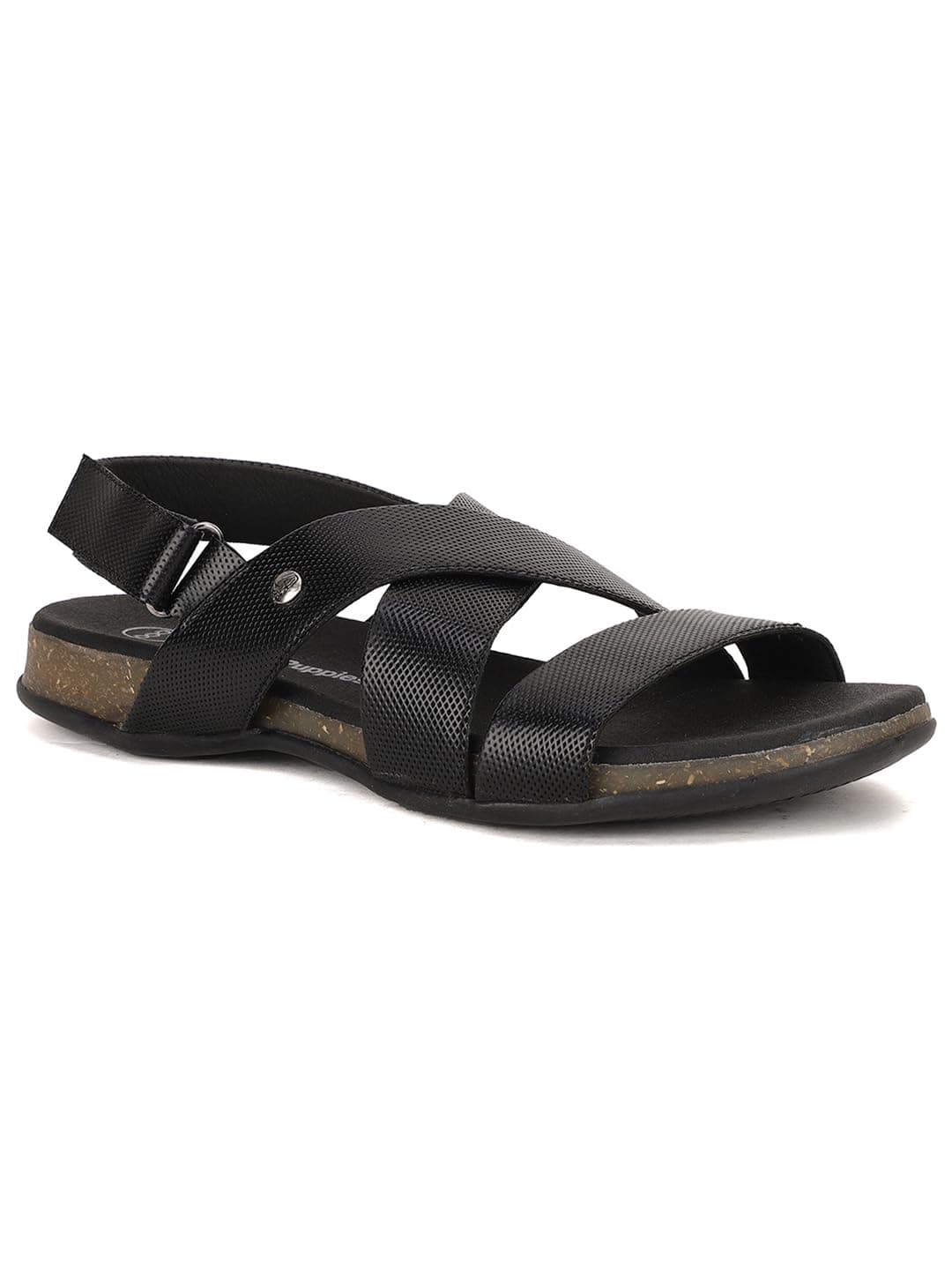 Hush Puppies Tedd Sandal E Men's Black Sandals - 9 UK (8646022)