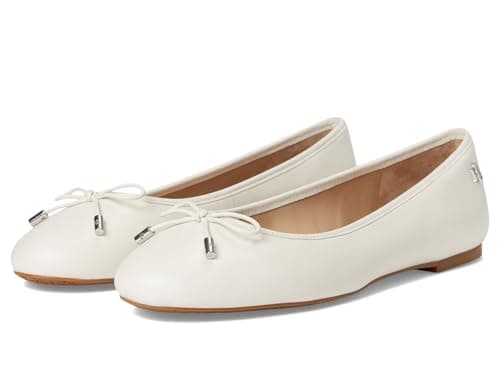 Lauren Ralph Lauren Womens Jayna Ballet FlatSoft White11