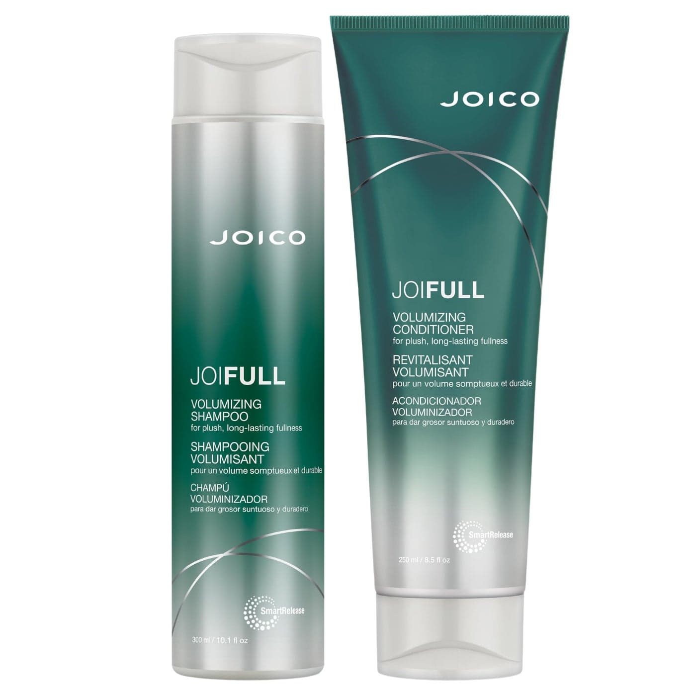 Joico JoiFULL Volumizing Shampoo Conditioner Set Plush LongLasting Fullness Boost Shine For FineThin Hair