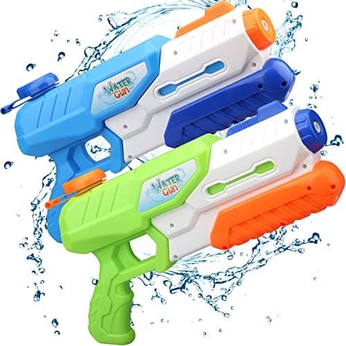 Jumbo Water Gun Toy for Kids Powerful Beach Sand Toy Cool Water Blaster Soaker Pistol for Adults Large Capacity Summer Party Swimming Pool Fighting Outdoor Game Gift for Boys Girls Adults1200 cc