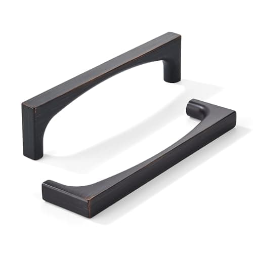 khtumeware 10 Pack Solid Handles 6Inch152mm Oil Rubbed Bronze Cabinet PullsHeavy Duty Venetian Bronze Handles Cupboards Drawers and Bathroom Hardware